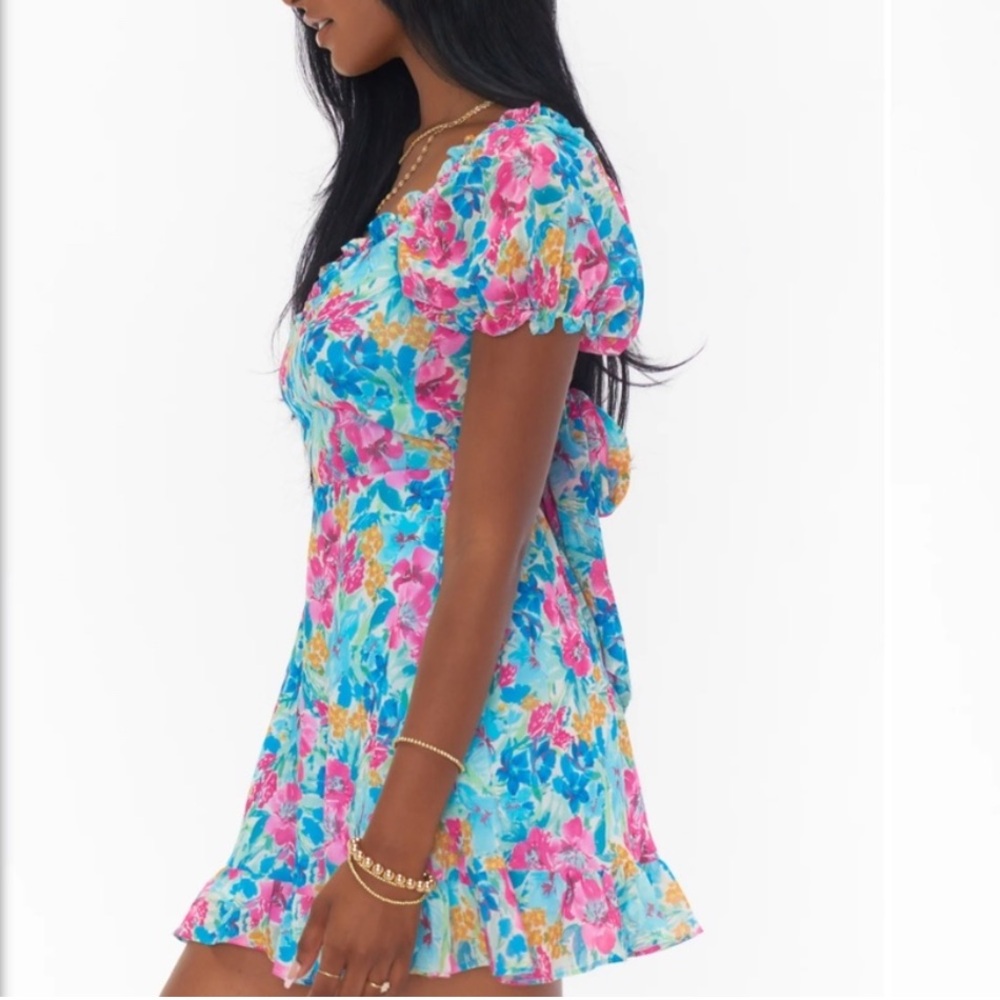 Show Me Your Mumu - Tori Tie Back Mini Dress, XS - Picture 7 of 8